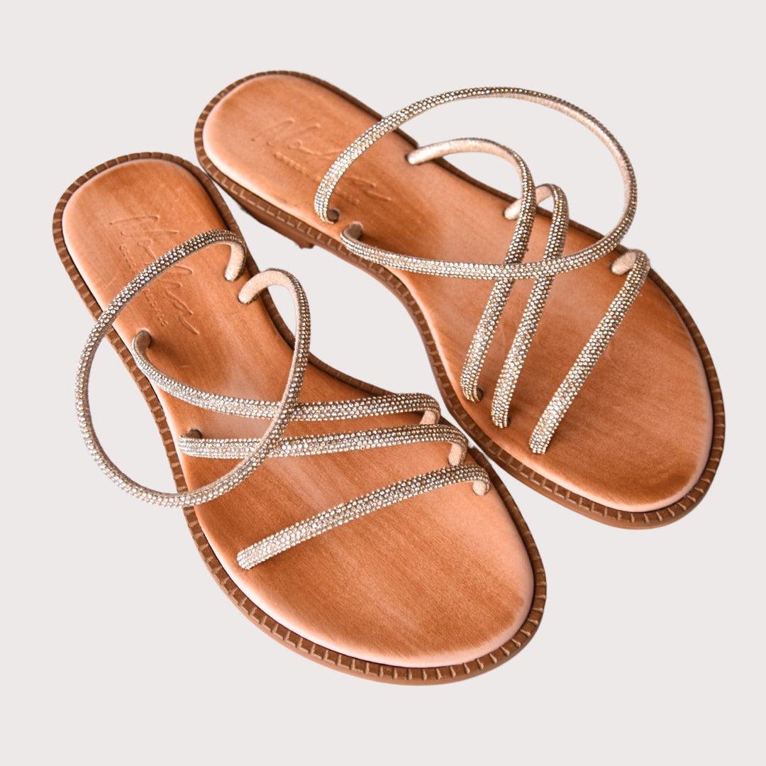 NoAna GREEK SANDALS "Aktina" gold