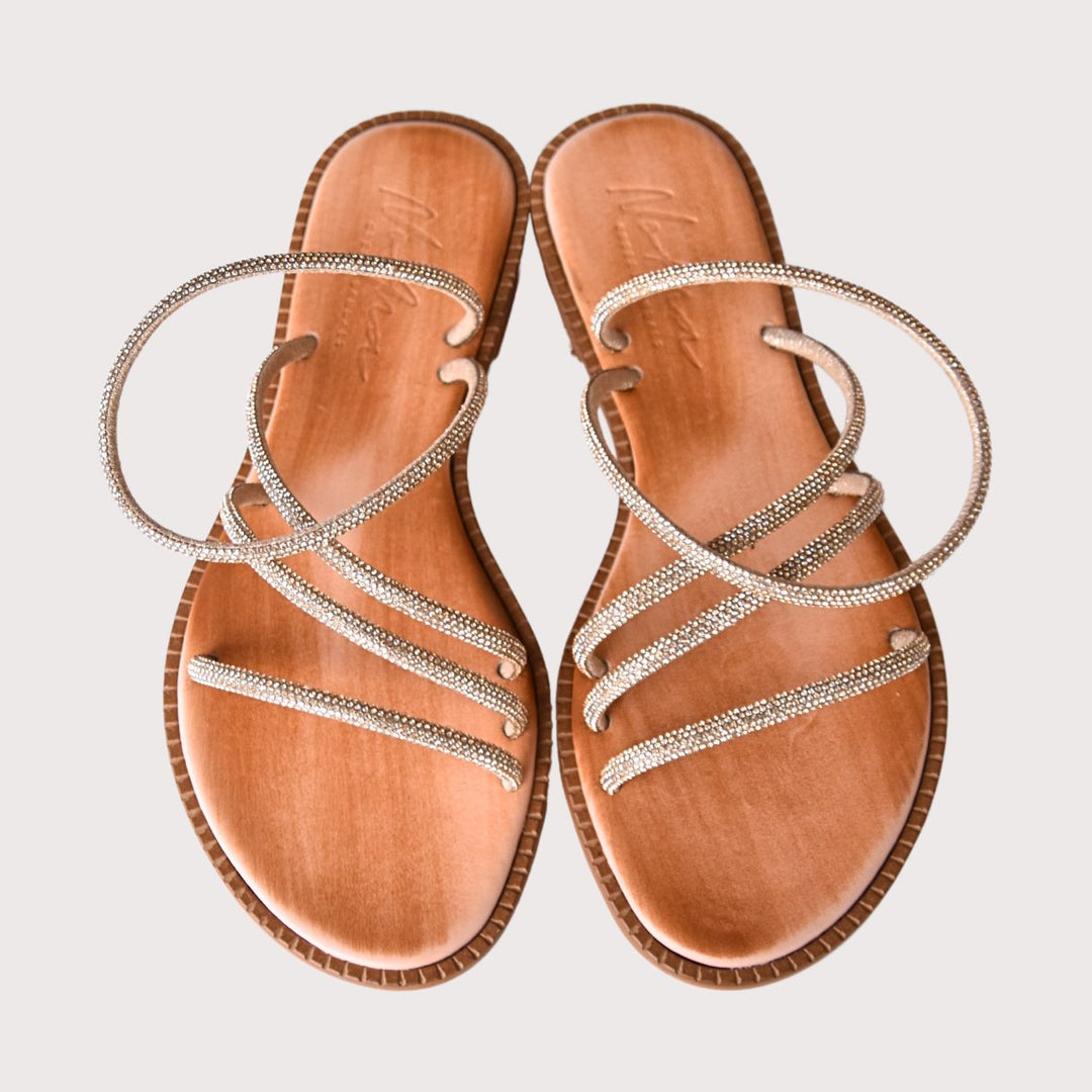 NoAna GREEK SANDALS "Aktina" gold