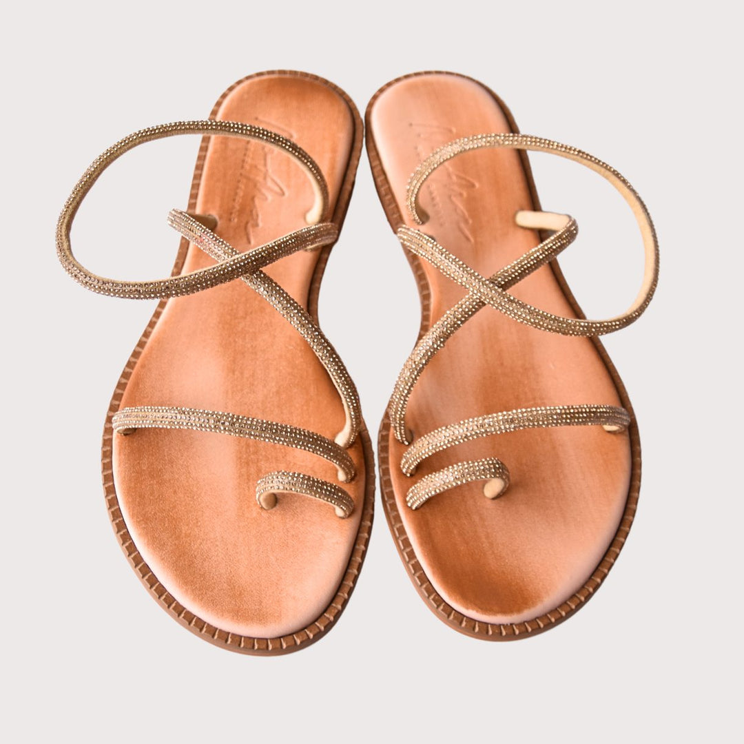 NoAna GREEK SANDALS "Elisa" gold - NoAna FASHION BEAUTY STYLING