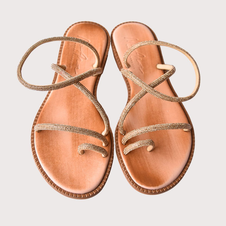 NoAna GREEK SANDALS "Elisa" gold - NoAna FASHION BEAUTY STYLING